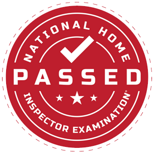 National Home Inspectin Examination Passed